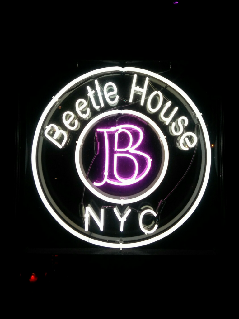 Burton Beetle Bar Sign